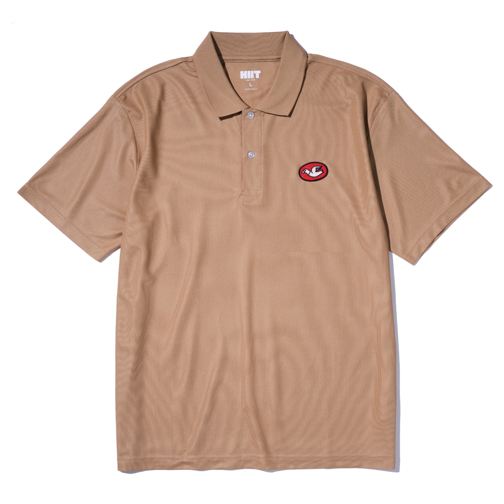 S/S POLO - SAND – HIIT TOKYO