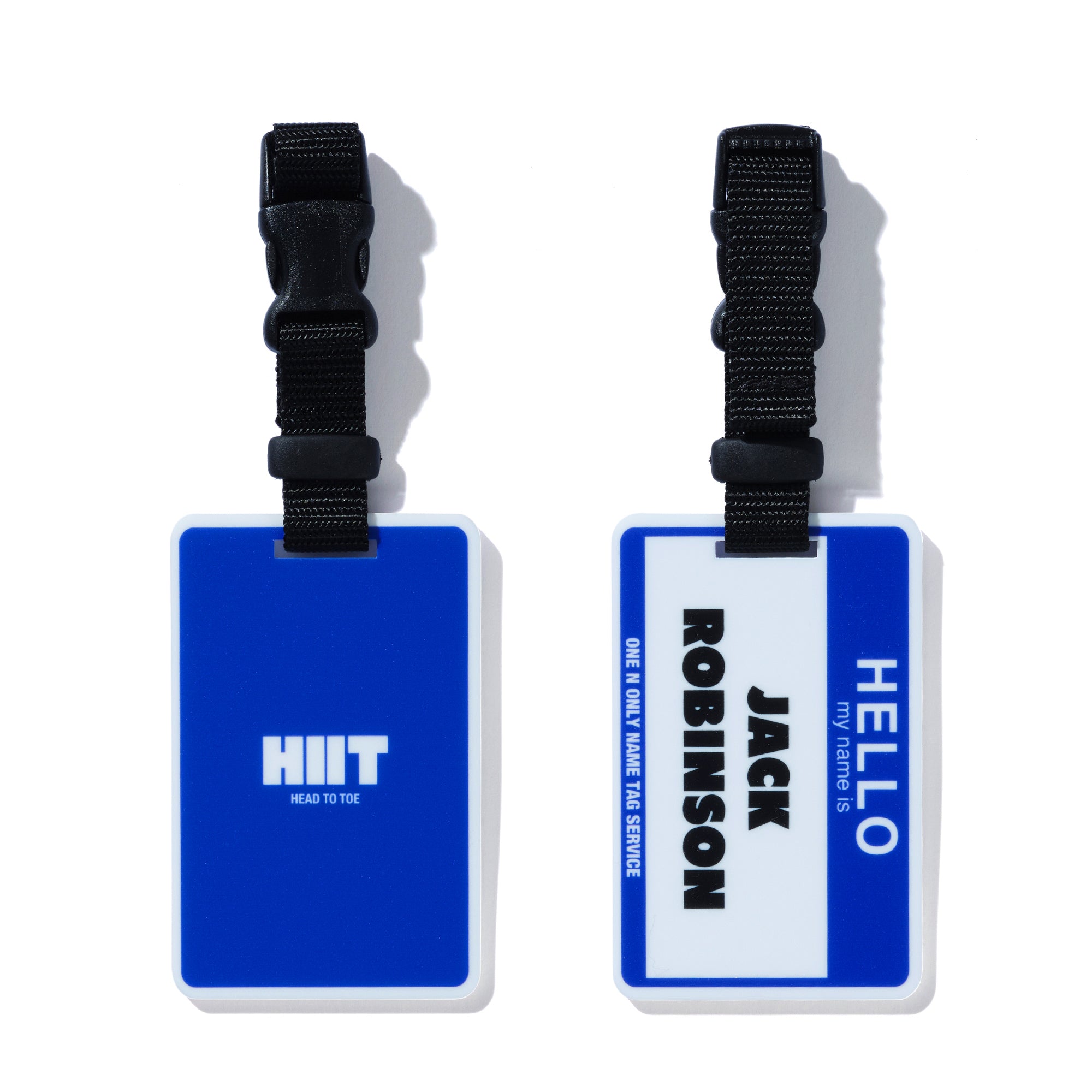 NAME TAG [BLUE] – HIIT TOKYO
