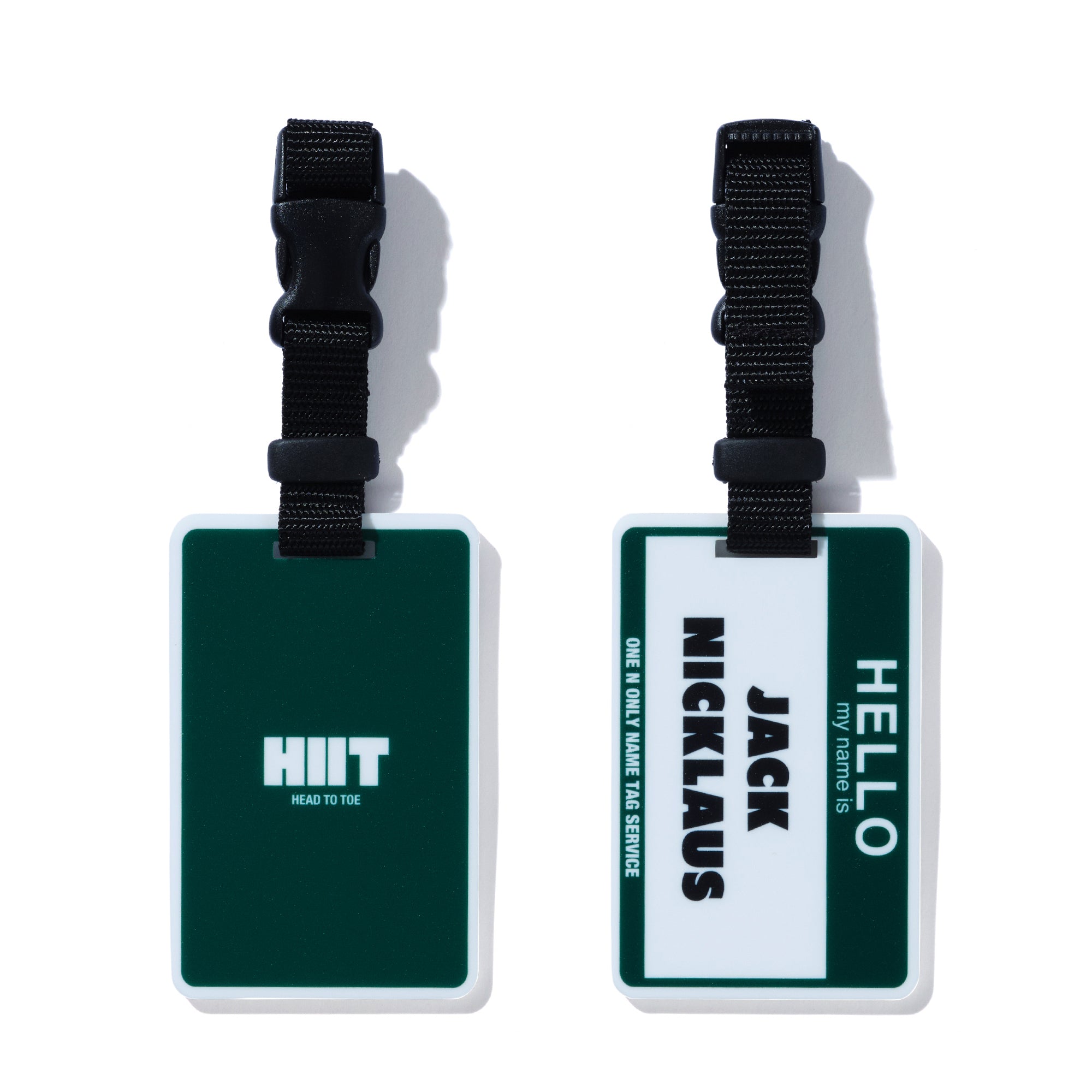 ラウンド用品・アクセサリー HIIT HEAD TO TOE name tag NAME TAG [GREEN] – HIIT TOKYO