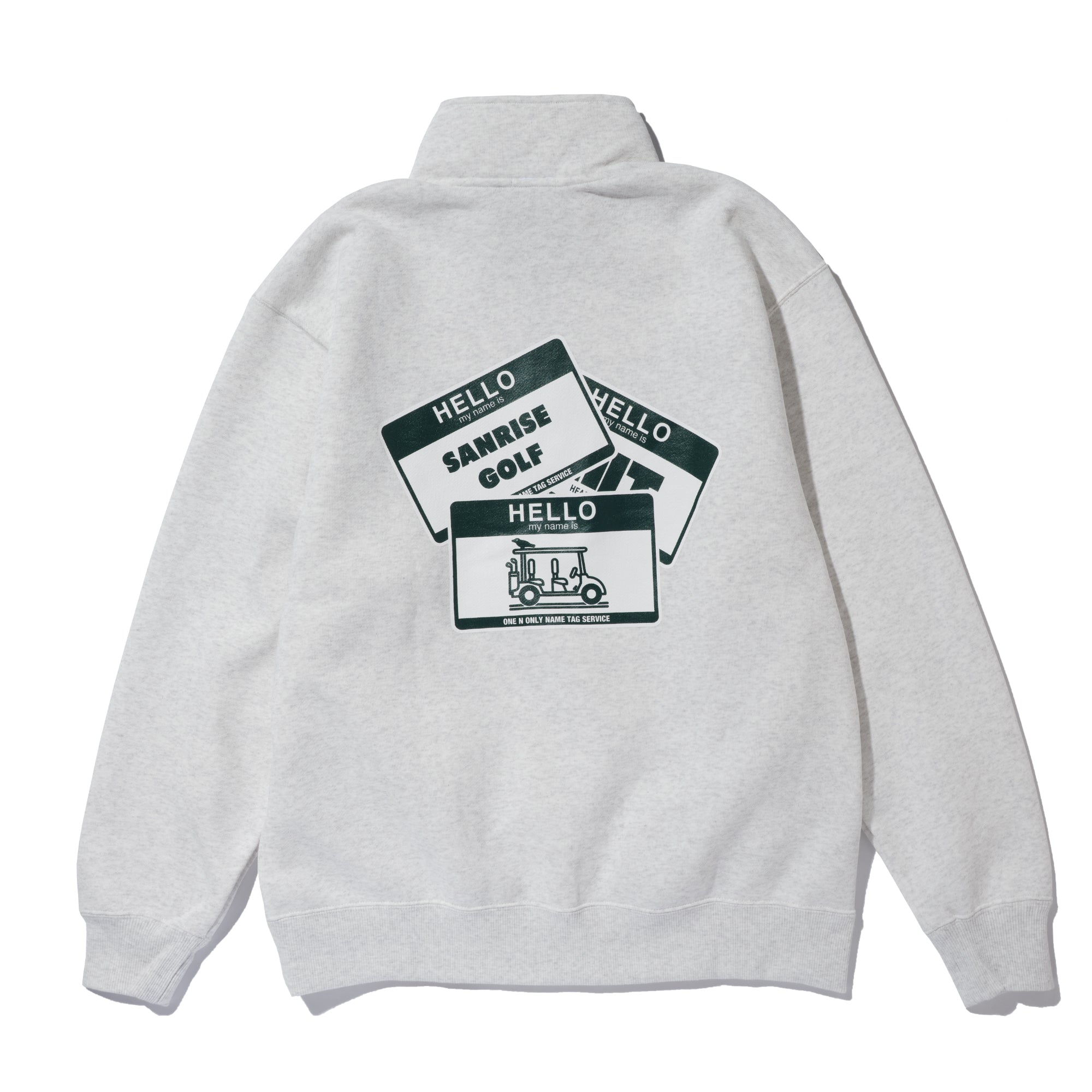 HALF ZIP SWEAT / H-GRAY – HIIT TOKYO
